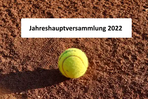 Read more about the article Jahreshauptversammlung 2022