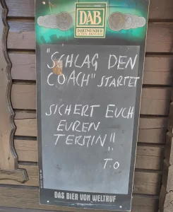 Mehr über den Artikel erfahren Den Trainer panieren!?