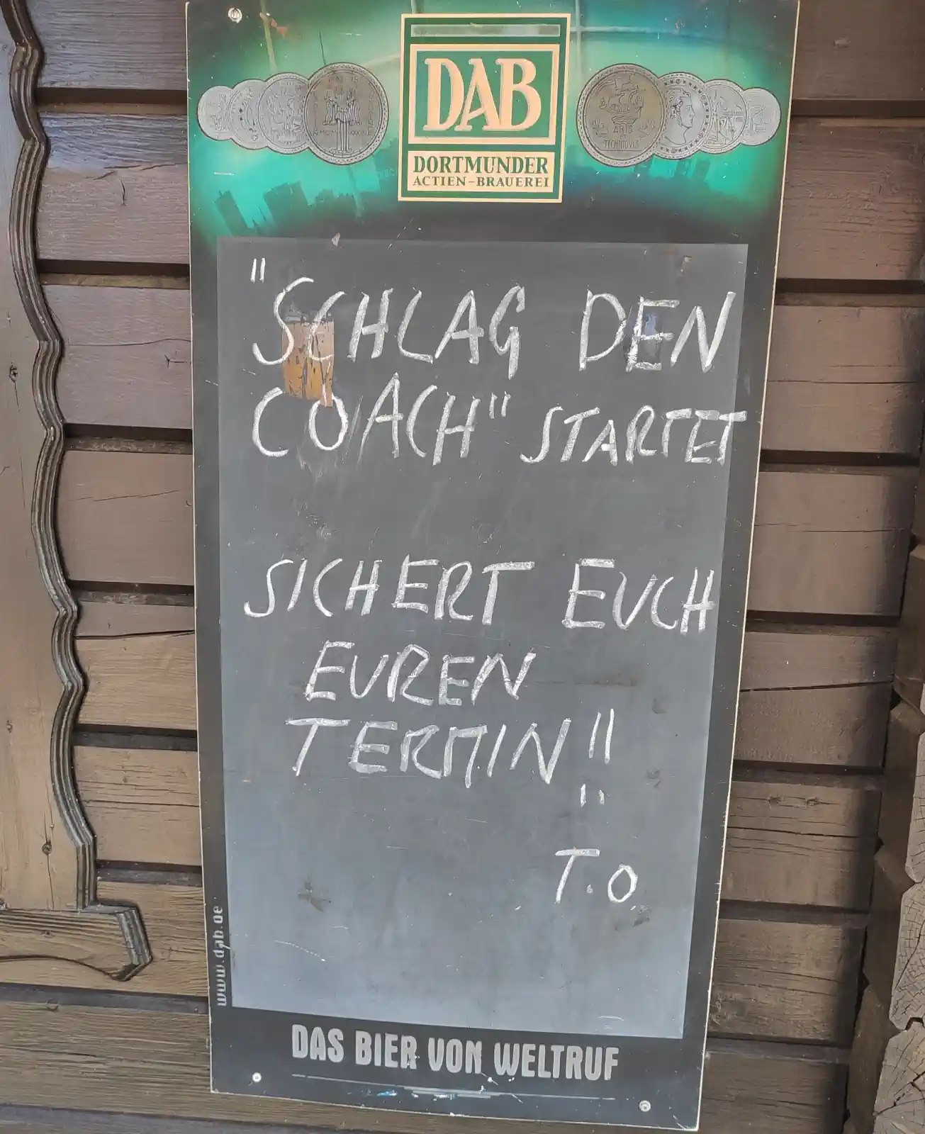 Mehr über den Artikel erfahren Den Trainer panieren!?