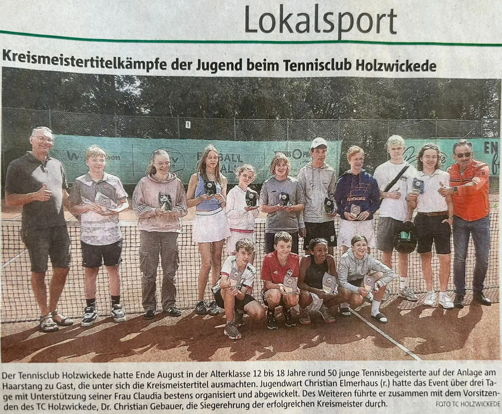Mehr über den Artikel erfahren Schlüter wird Vizekreismeister