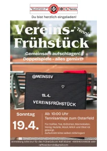 Mehr über den Artikel erfahren Vereinsfrühstück für alle