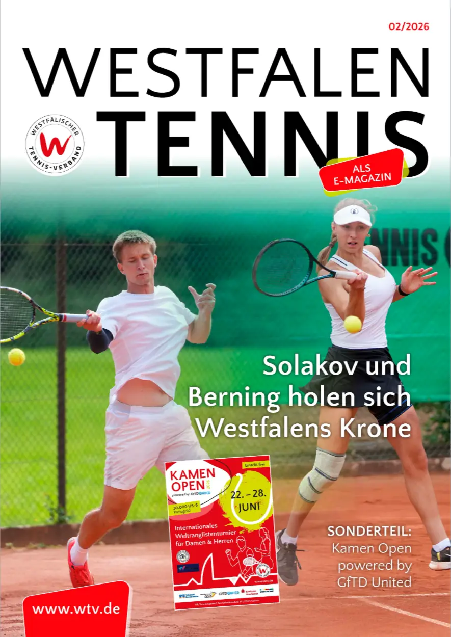 Mehr über den Artikel erfahren Westfalentennis 02/2026