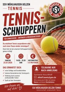 Mehr über den Artikel erfahren Tennisschnuppern