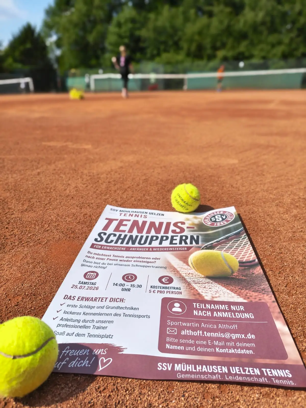 Mehr über den Artikel erfahren Schnuppertennis mit guter Resonanz