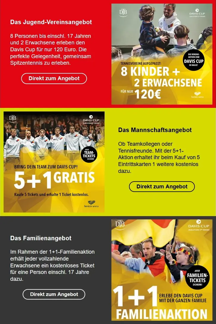 Mehr über den Artikel erfahren Davis Cup in Halle