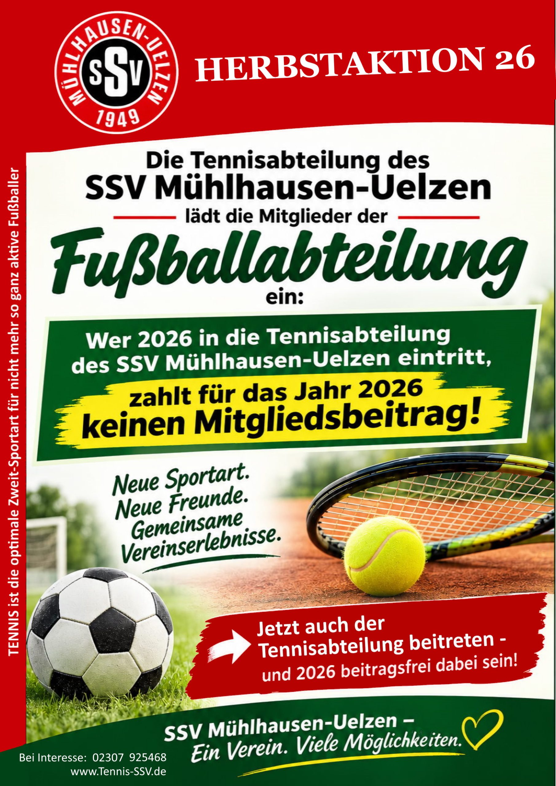 Plakat Herbstaktion 2026